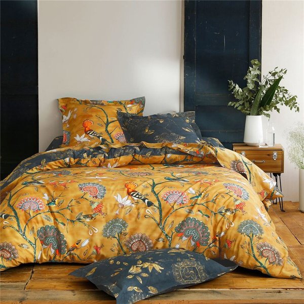 Taie De Traversin En Coton Jardin Extraordinaire - Multicolore-image