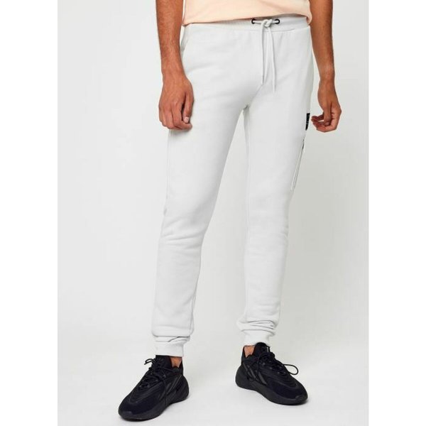 Pantalon De Jogging Homme Metatron Gris Clair En Coton-image
