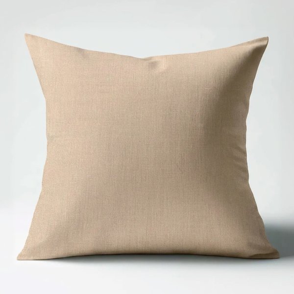 Taie D'oreiller Ou Taie De Traversin Polycoton Tertio® - Beige - Ficelle-image