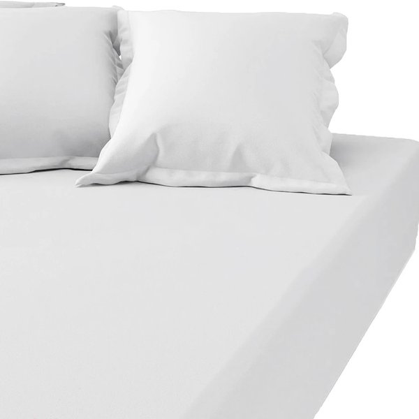 Drap-Housse Grand Bonnet Xl Polycoton Tertio® - Blanc-image