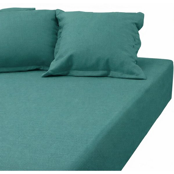Drap-Housse Grand Bonnet Coton Tertio® - Vert - ÉMeraude-image