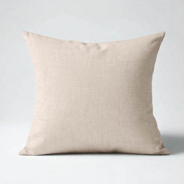 Taie D'oreiller Ou Taie De Traversin Coton Tertio® - Beige - Ficelle-image