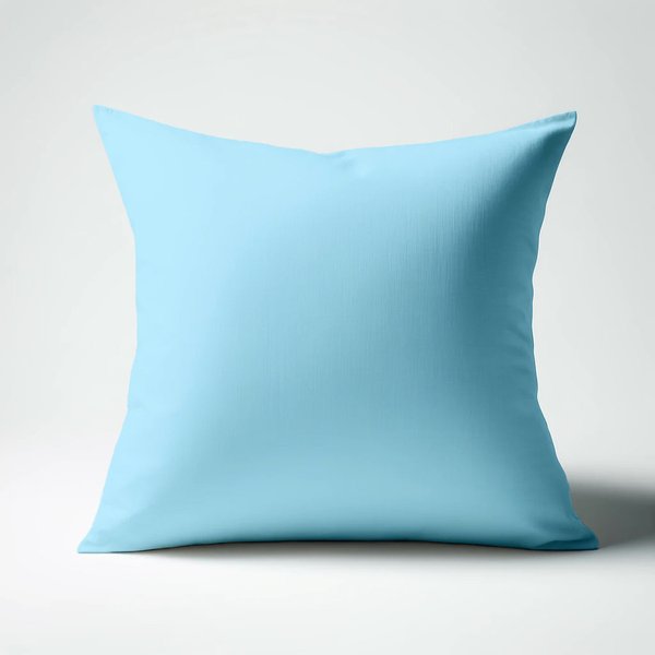Taie D'oreiller Ou Taie De Traversin Coton Tertio® - Bleu - Lagon-image