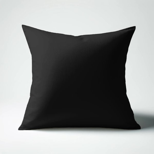Taie D'oreiller Ou Taie De Traversin Coton Tertio® - Noir-image