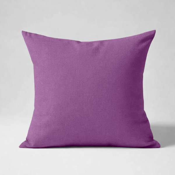 Taie D'oreiller Ou Taie De Traversin Coton Tertio® - Lila-image