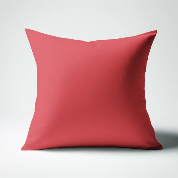 Taie D'oreiller Ou Taie De Traversin Polycoton Tertio® - Rouge - Carmin-image