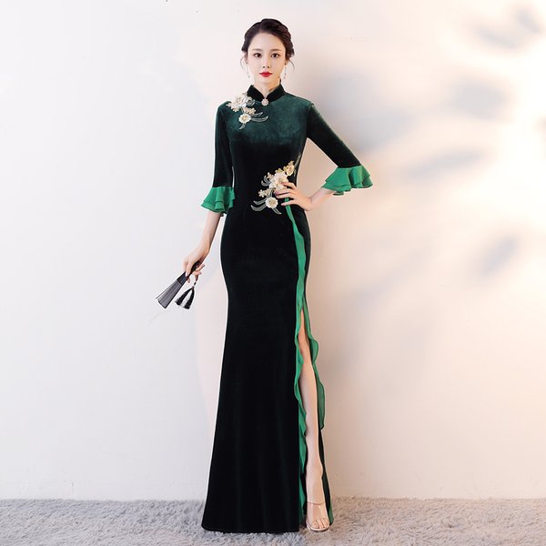 Oriental Qipao Cheongsam Chinese Dress -6MSH9617H