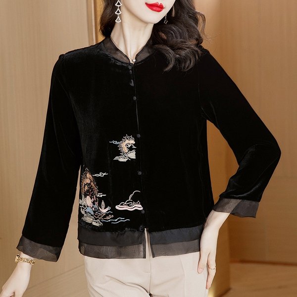 Oriental Chinese Shirt Blouse Costume -HMNW3C5IR