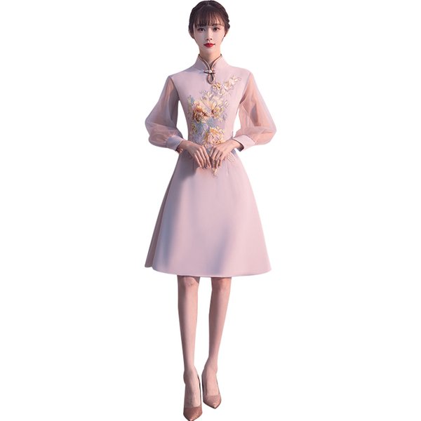 Oriental Qipao Cheongsam Chinese Dress -LUALNU426