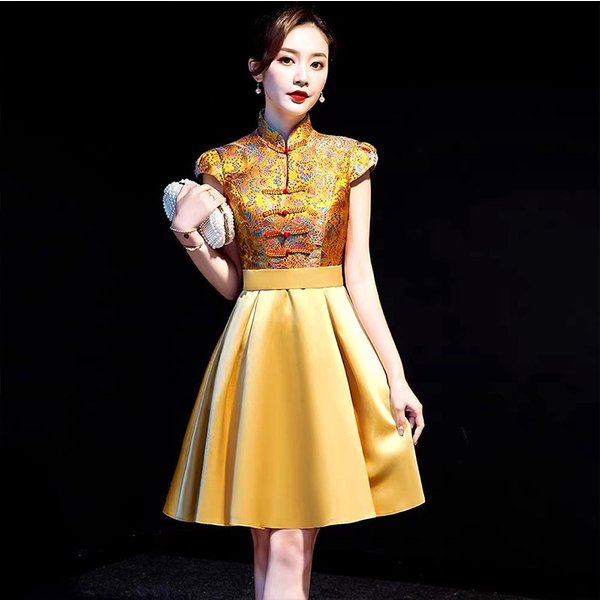 Oriental Qipao Cheongsam Chinese Dress -2AQG7G1LJ-2