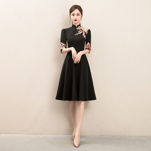 Oriental Qipao Cheongsam Chinese Dress -NM8OCW5WD