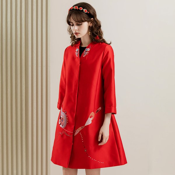 Oriental Chinese Coat Jacket Costume -OCLSON4GZ-1