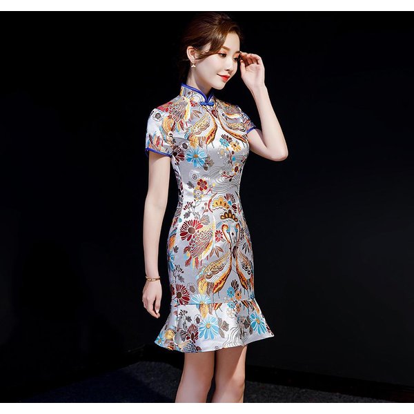 Oriental Qipao Cheongsam Chinese Dress -UCIMGIDO7
