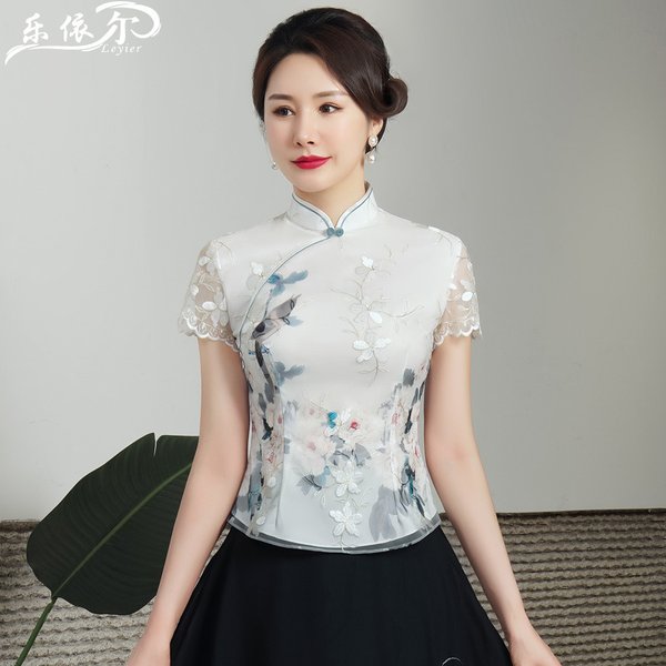 Oriental Chinese Shirt Blouse Costume -VFMI7D3SH