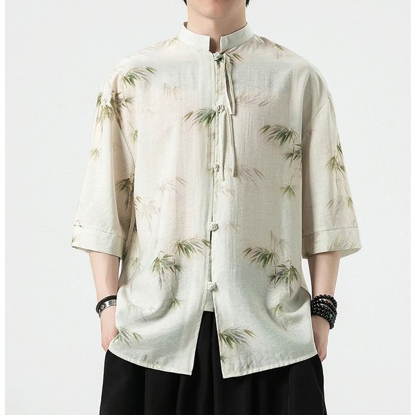 Chinese Shirt Blouse Kung Fu Costume -VG6O76K8O-1