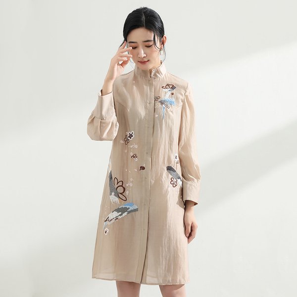 Oriental Chinese Coat Jacket Costume -VSUJKW3LX-2