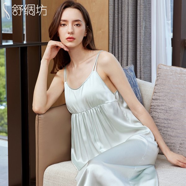 Women Silk Sleepwear Chemises -A5T59VV0