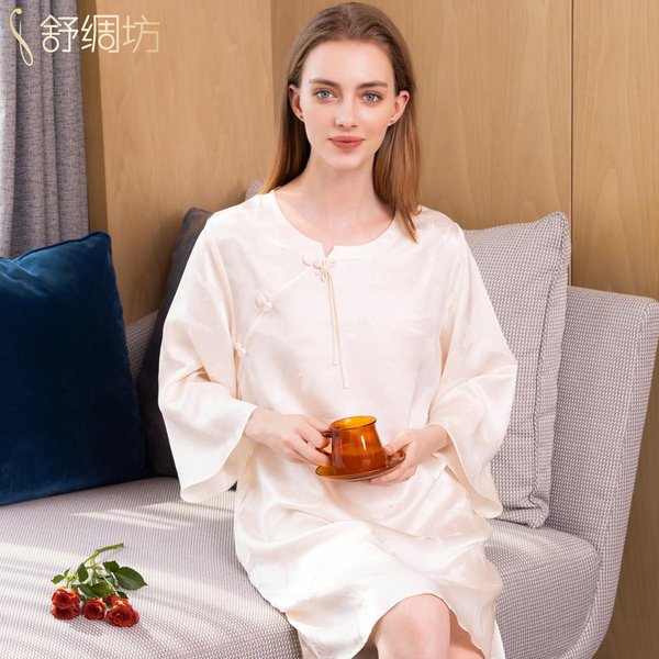 Women Silk Sleepwear Nightgowns -BT6PT1XS