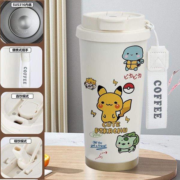 Pokemon Print Insulated Travel Mug Collection1 - 1I 520ml