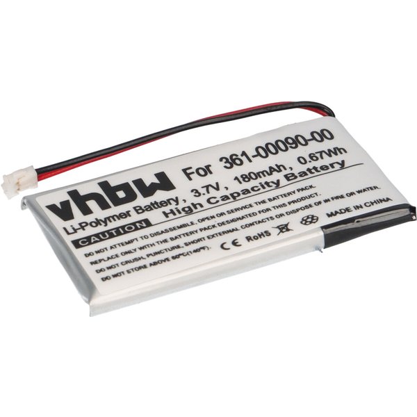 Akku Kompatibel Garmin Vivoactive Hr Wie 361-00090-00, 180Mah-image