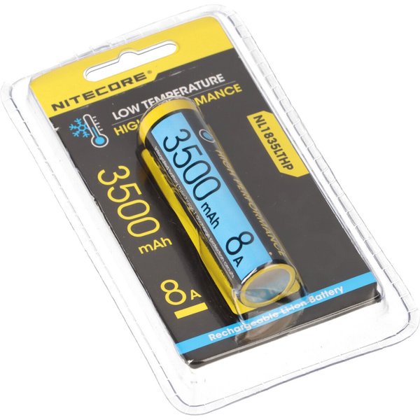Nitecore Li-Ion Akku 18650 NL1835LTHP - 3,6V 3,5Ah - Temperaturfest Bis Zu -40°C.-image