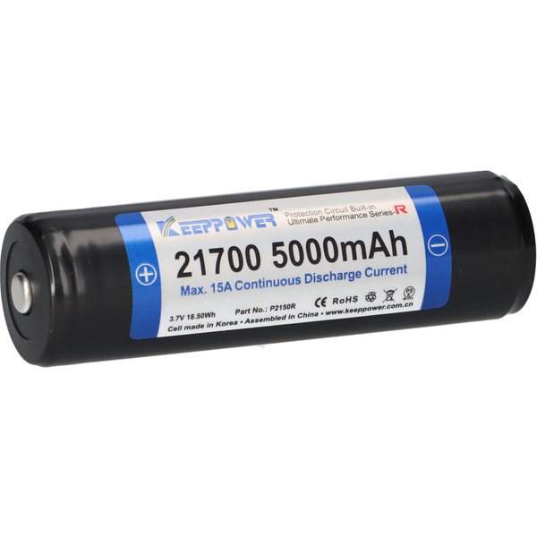 Keeppower P2150K 3,7V 5000Mah 10A Li-Ion 21700 Akku-image