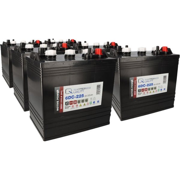Batterie-Satz 36V 225Ah Passend FüR Golfcar Golf Cart Elektro-Fahrzeug-image