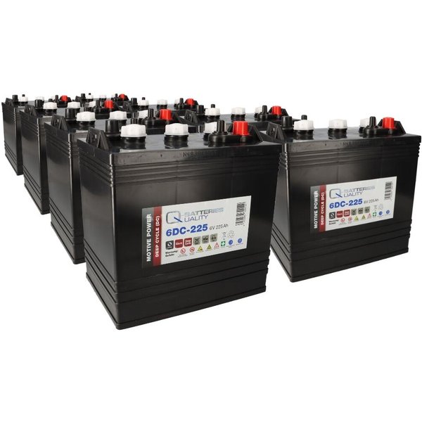 Batterie-Satz 48V 225Ah Passend FüR Golf Cart E-Z-GO-image