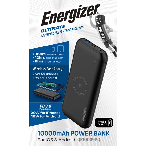 QE10009PQ Wireless Powerbank 10000 Mah 20W USB-C Pd Qi-image