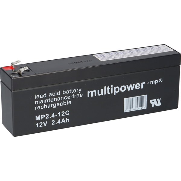 Multipower Blei-Akku MP2,4-12C 12V / 2,4Ah Zyklenfest-image