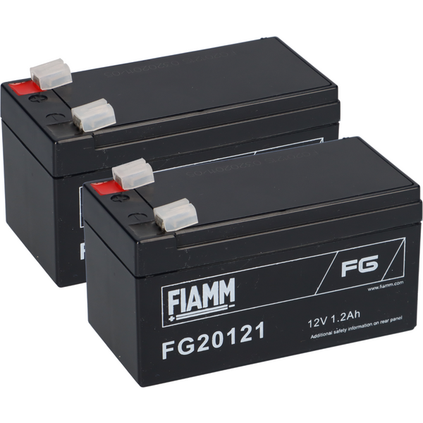 Pb Akku 2X Fiamm FG20121 - 12V 1,2Ah-image