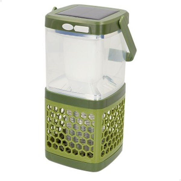 Lámpara solar antimosquitos led 2 en 1 portátil con cable