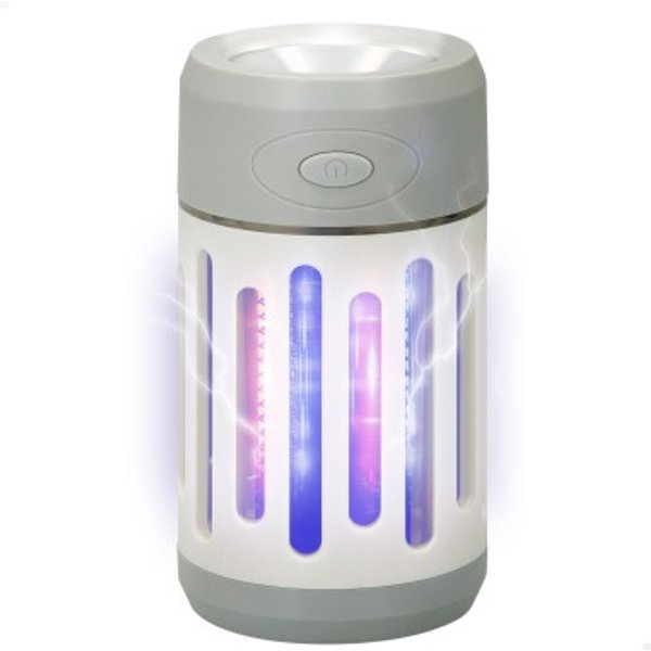 Lámpara mata mosquitos uv con linterna led