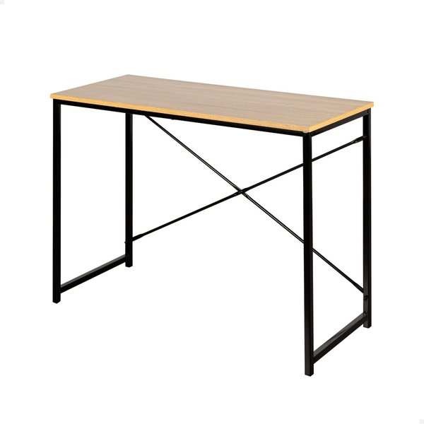 Max home escritorio madera y acero 100x40x70 cm
