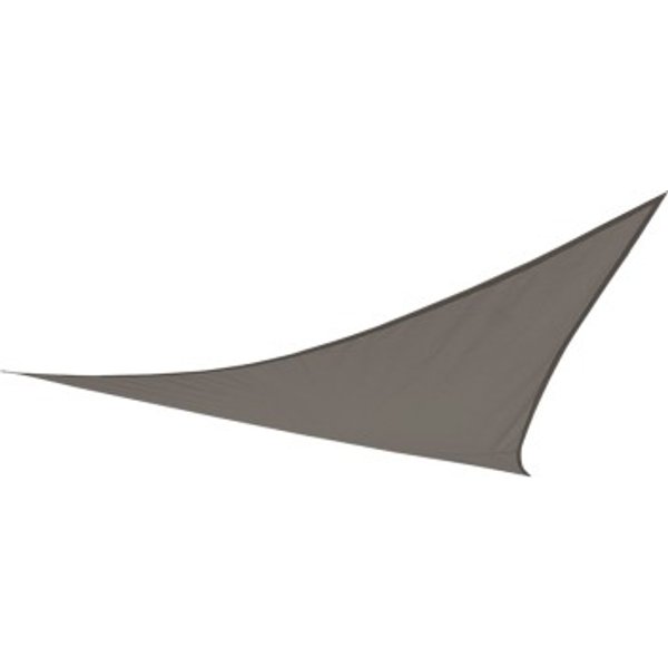Toldo sombreo triangular 500x500x500 cm antracita
