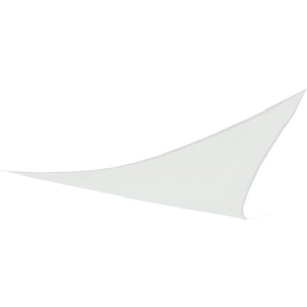 Toldo sombreo triangular 500x500x500 cm color blanco