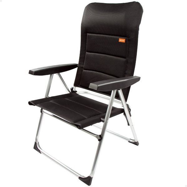 Silla plegable jardín acolchado deluxe multiposición