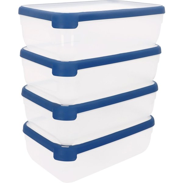 Curver pack 4 recipientes herméticos (4l)