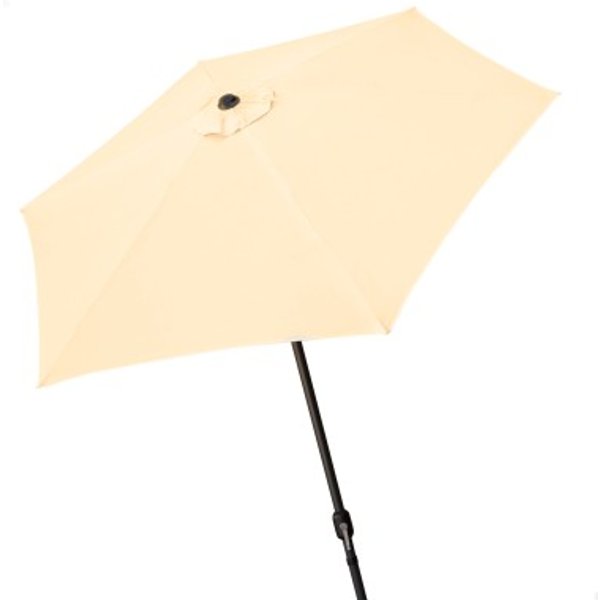 Sombrilla para jardín y terraza ø250 cm crema