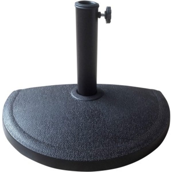 Soporte parasol semicircular resina ø38 - 48 mm