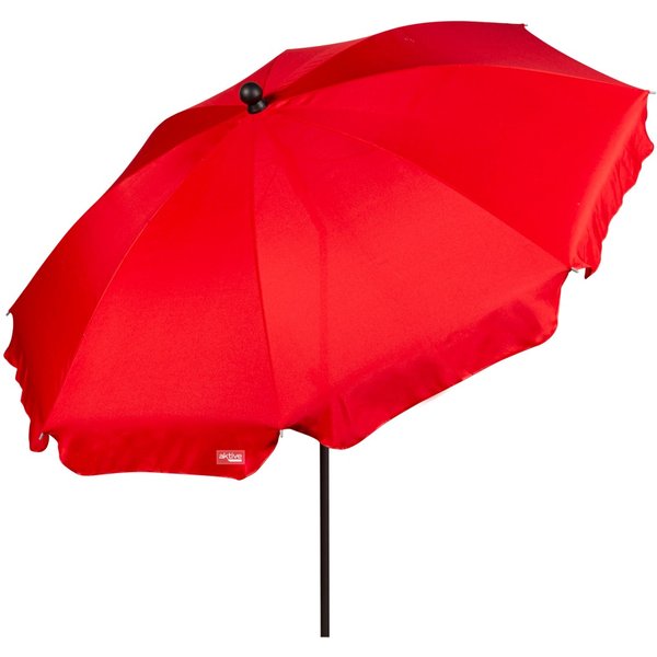 Sombrilla playa 8 varillas 200 cm roja