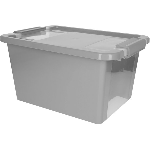 Curver caja de almacenaje con tapa bi-box 11l gris
