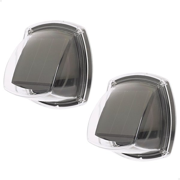 Set de 2 apliques solares led 3 lúmenes