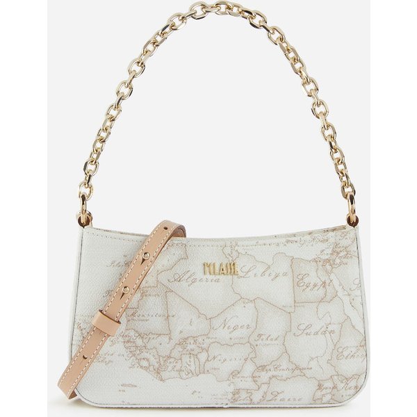 Pochette Con Tracolla In Tessuto Geo White Bianca-image