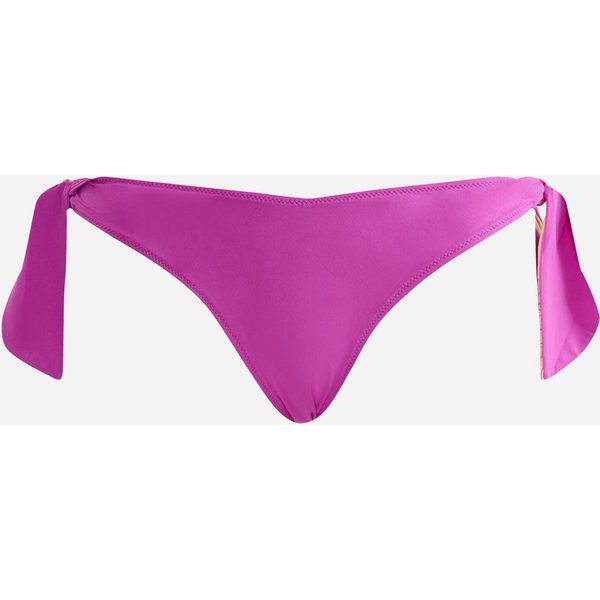 Basic Colors Slip A V Con Fiocchi Viola Bougainville-image