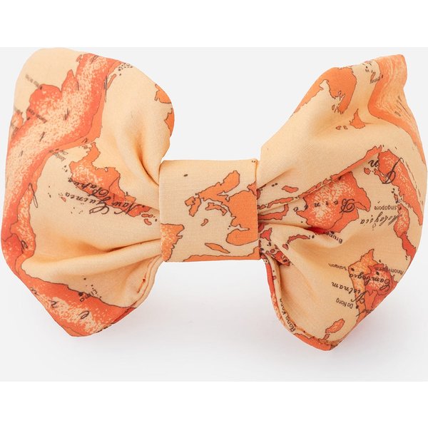 1ᴬ Classe Destination Cerchietto Con Fiocco Arancio Neon-image