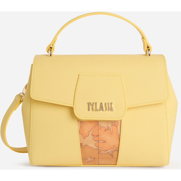Bloom City Borsa A Mano Con Patta Giallo Pastello-image