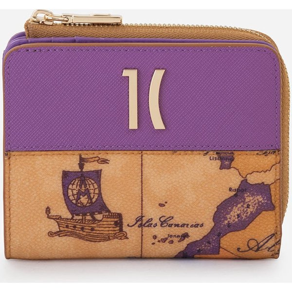 Geo Bougainville Portafoglio Zipfold Piccolo Viola Bougainville-image