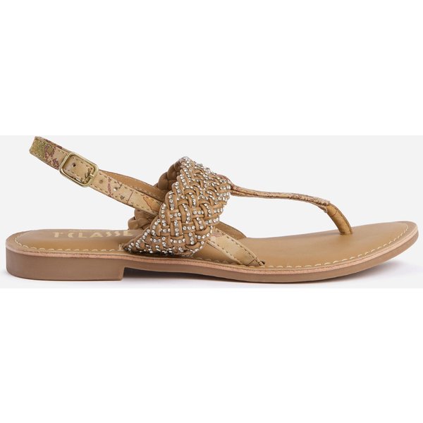 Infradito Intrecciati Con Strass Geo Classic-image