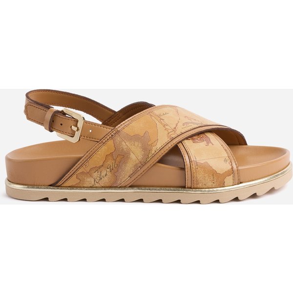 Sandali Incrociati In Eco Nappa Geo Classic-image